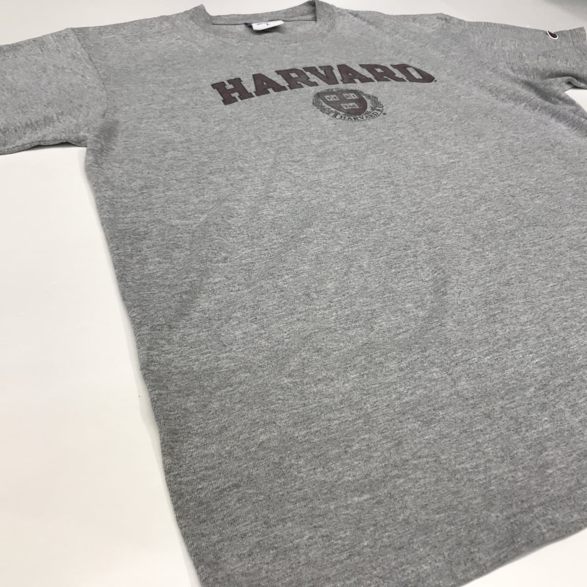 90s USA製　チャンピオン　ハーバード大学　カレッジプリント　半袖Tシャツ