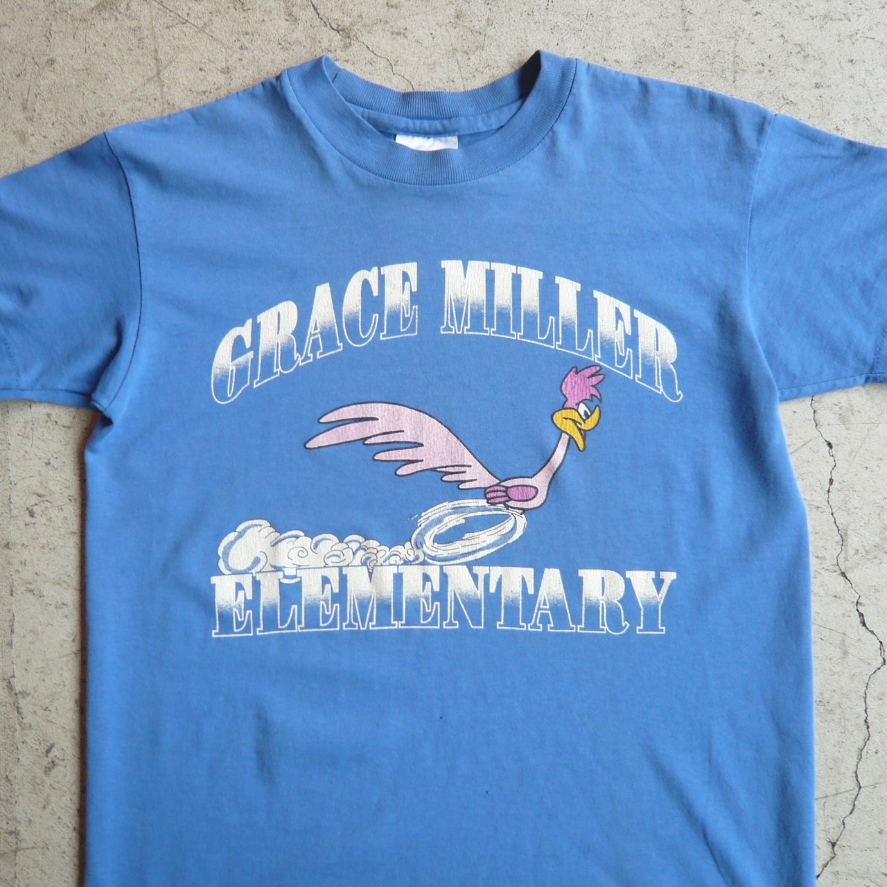 90s GRACE MILLER ELEMENTARY ロードランナー Tシャツ