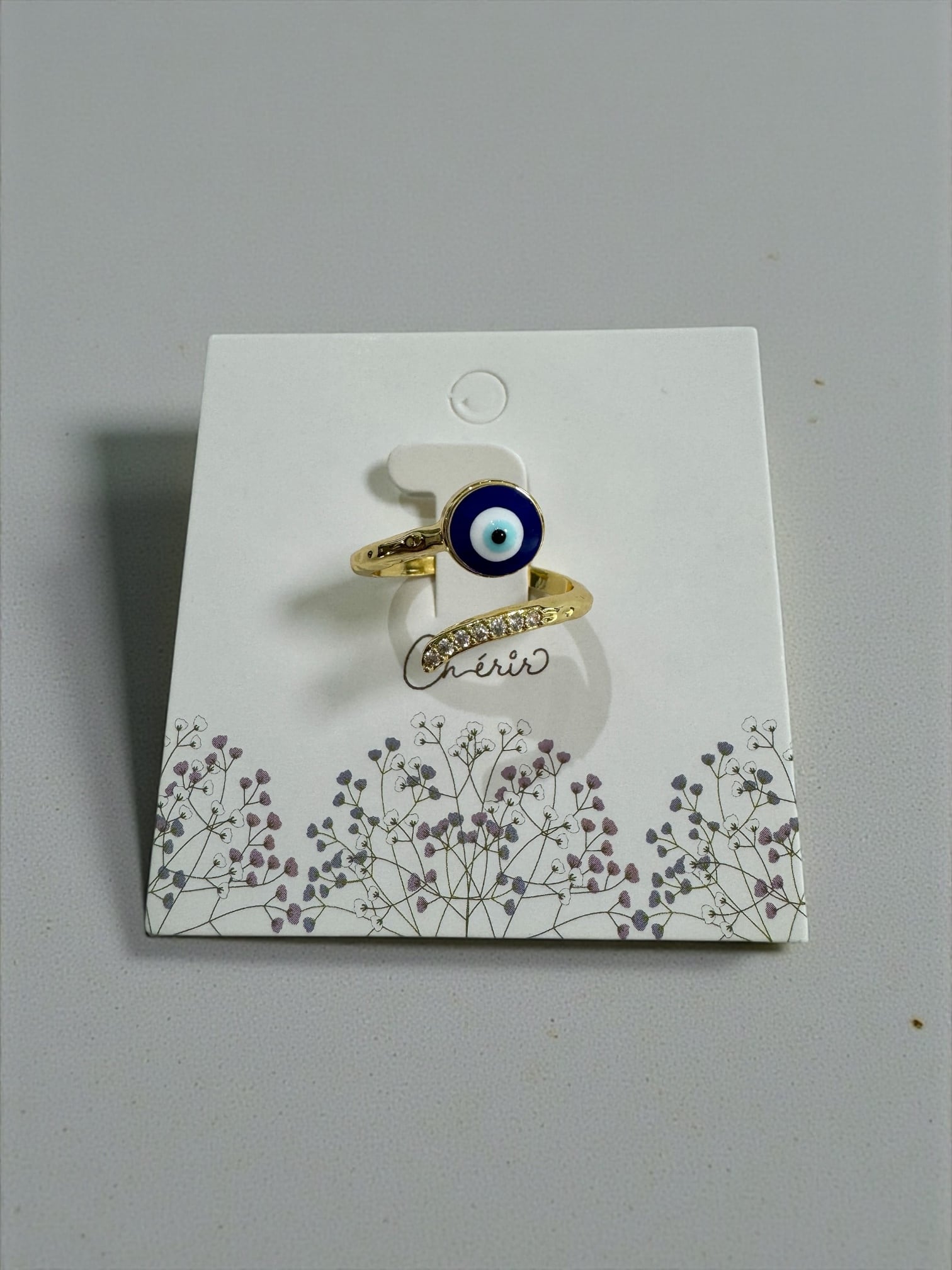 ナザールボンジュウリング【邪視除け・守護の目|Nazar Boncuğu Ring】