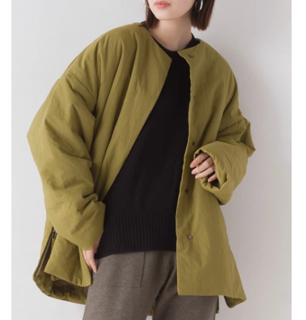 OMNES◇撥水加工ステッチレス サイドZIPコート | STILL STONE Online Shop