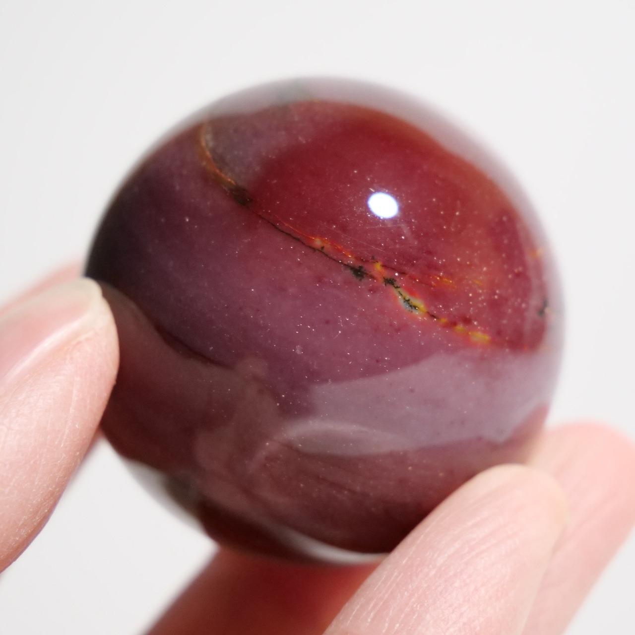 ムーアカイト（ムーカイト・モッカナイト）【φ3.9cm】/ スフィア