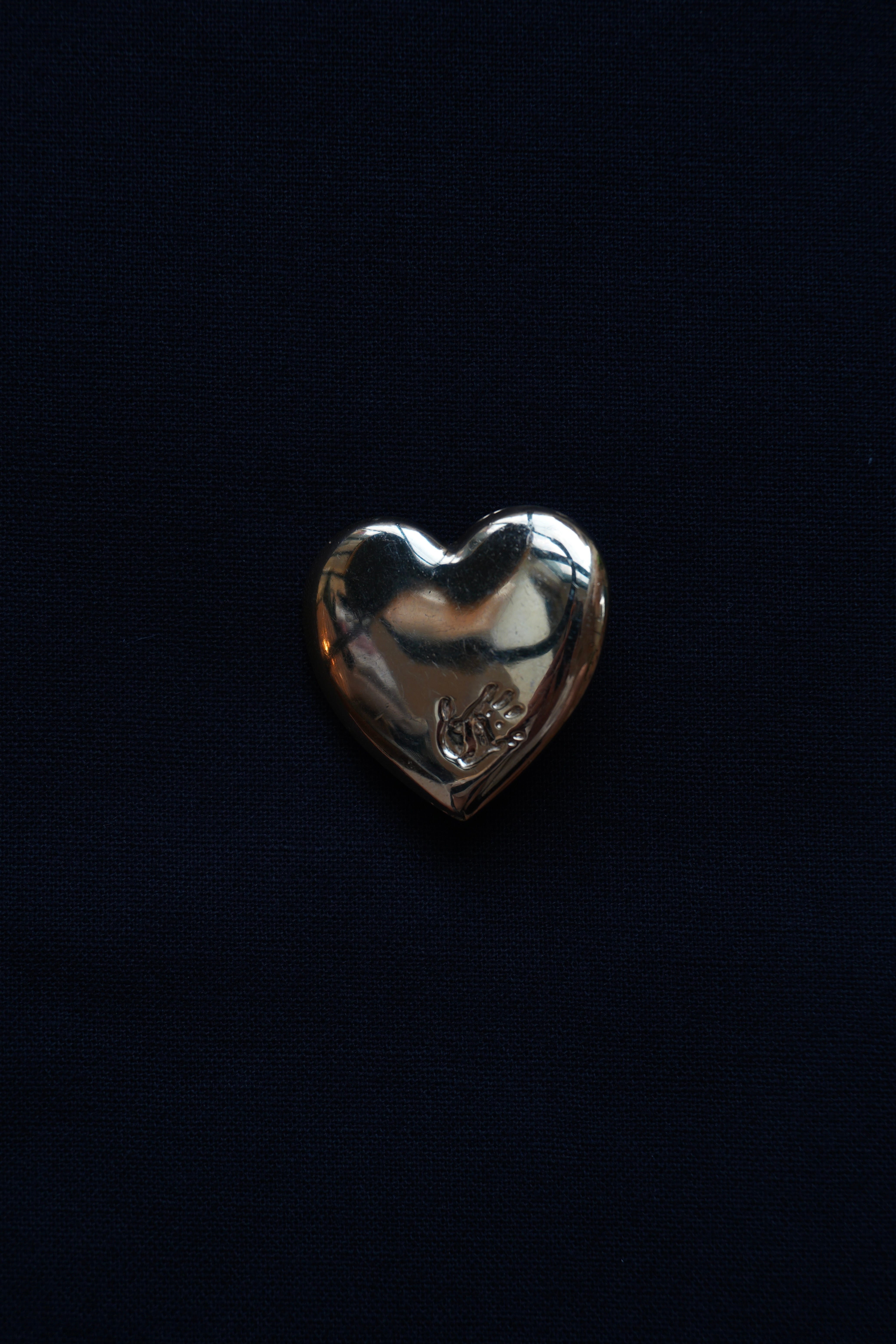 used heart broach