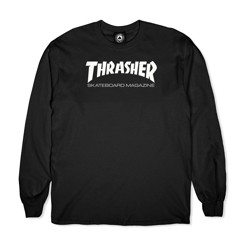 【THRASHER】SKATE MAG L/S TEE
