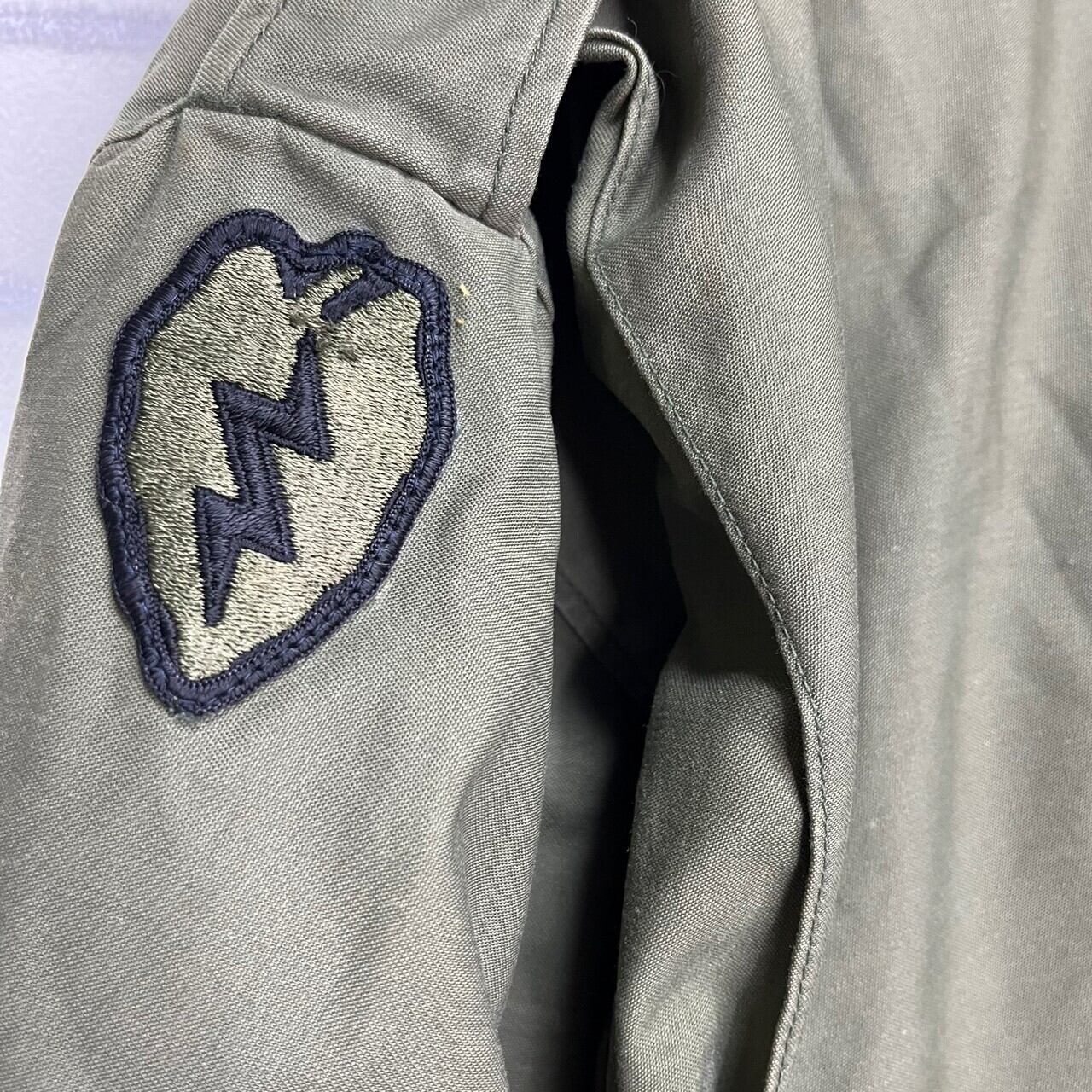 グレー ARMYロゴ ミリタリージャケット U.S.ARMY ミリタリージャケット 