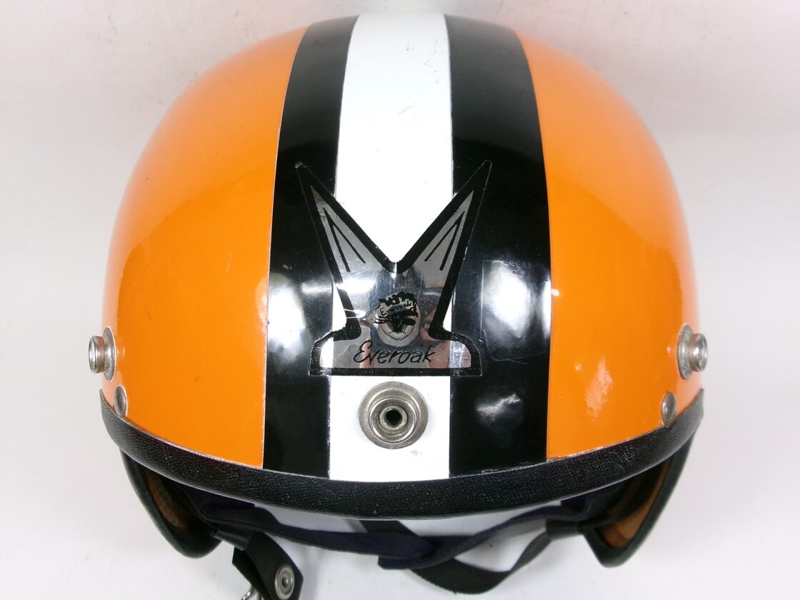 レアカラー！60s EVEROAK GLOBEMASTER ジェットヘルメット SIZE 4 ★ 60年代 エバーオーク レースマスター  STADIUM プロジェクト2 英車