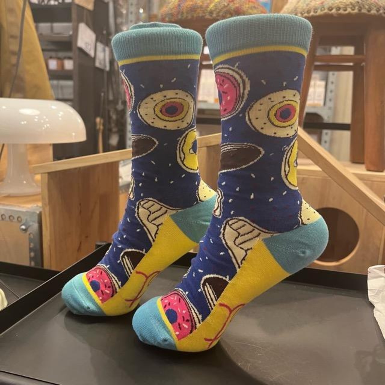 TOPANGA SOCKS Lady's Donut　socks　ドーナツ　スイーツ　ソックス　レディースソックス　プレゼント　靴下