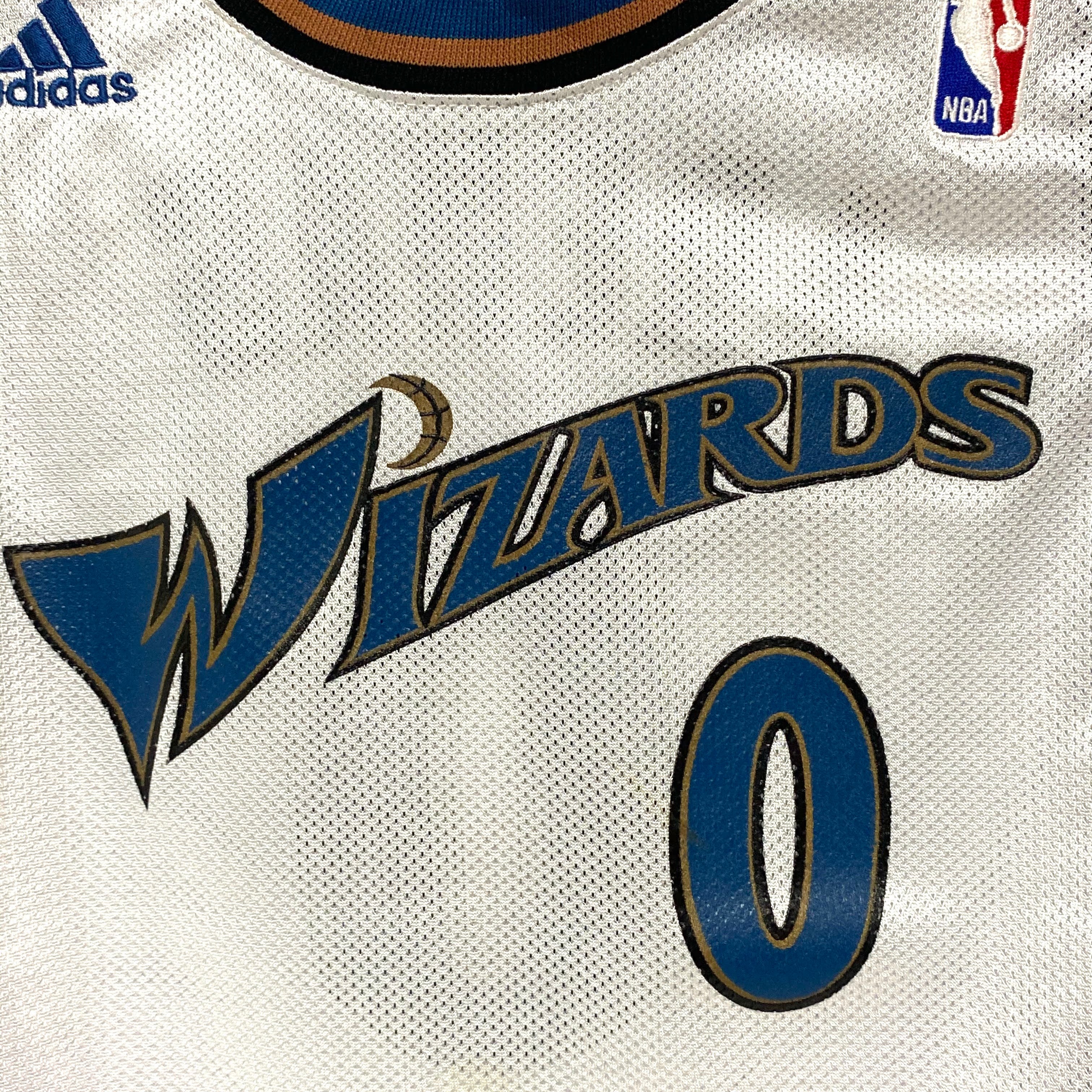 キッズ Adidas アディダス Nba Washington Wizards ワシントン ウィザーズ ギルバート アリーナス レプリカユニフォーム ゲームシャツ 8歳位 135 相当 子供服 古着 ゲームシャツ Al Cave 古着屋 公式 古着通販サイト