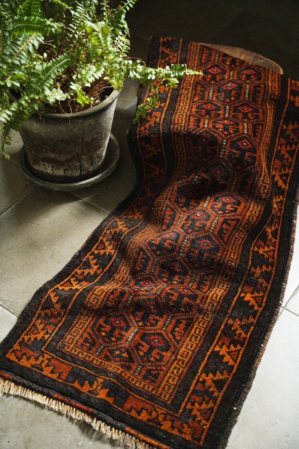 1061-Vintage Baluch rug