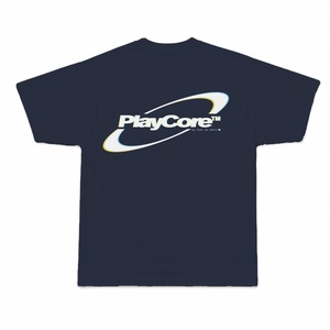 3D Oval Logo Tee / NAVY