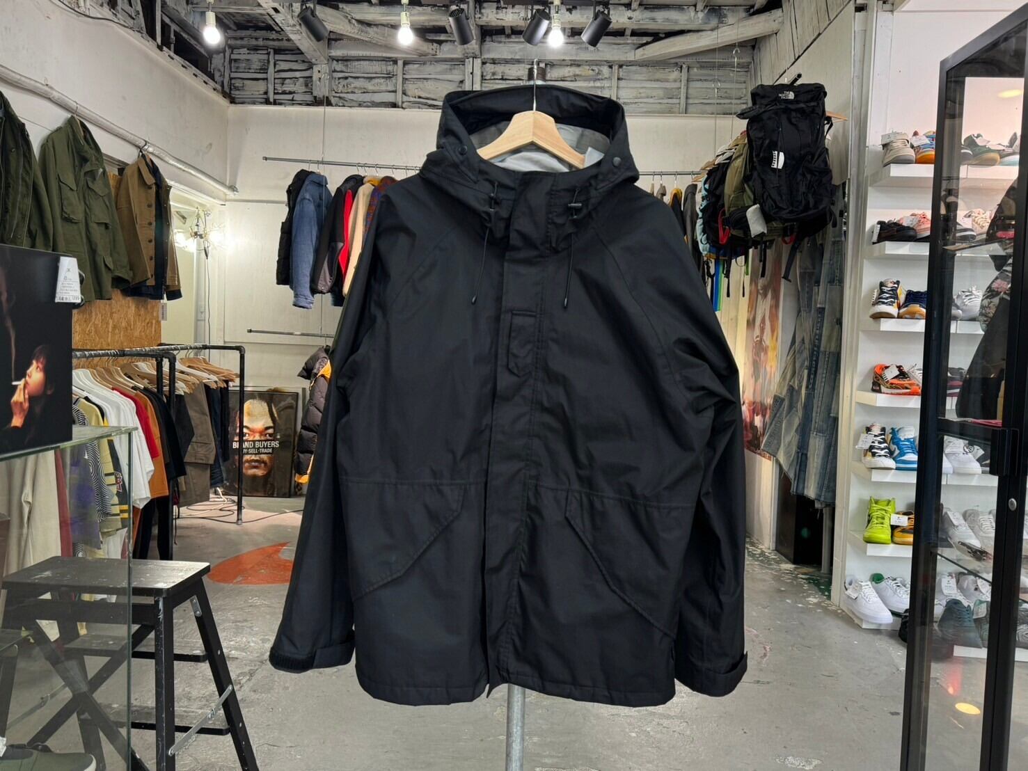 Supreme ARABIC LOGO WET WEATHER PARKA BLACK LARGE 57813 | BRAND 
