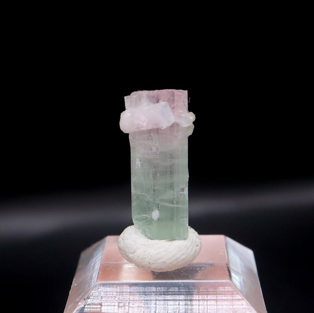 バイカラートルマリン 電気石 カリフォルニア産 1.2g T824 鉱物 天然石