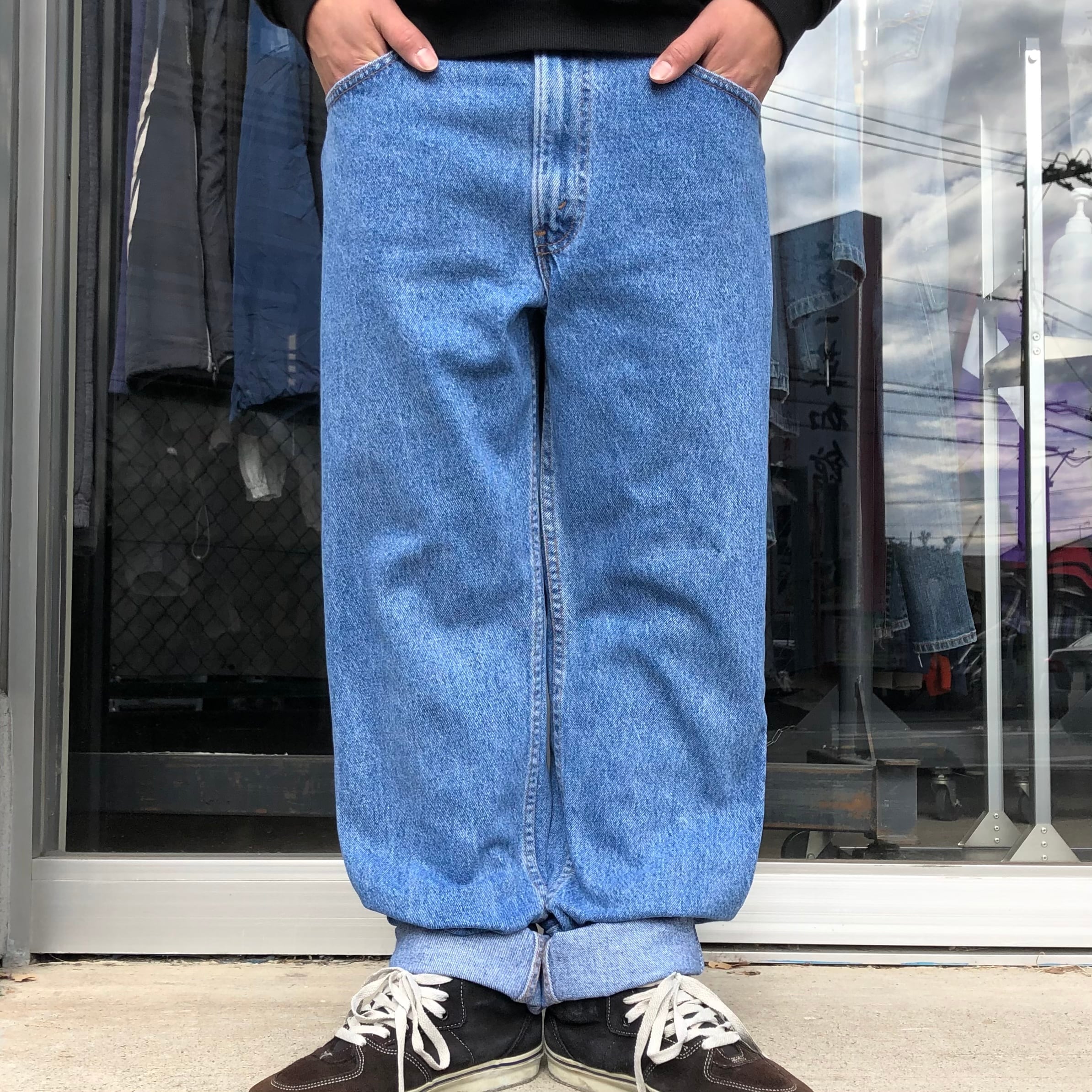 90年代ランク90年代 リーバイス Levi's 505 REGULAR FIT STRAIGHT LEG テーパードデニムパンツ USA製 メンズw34 ヴィンテージ /taa003995