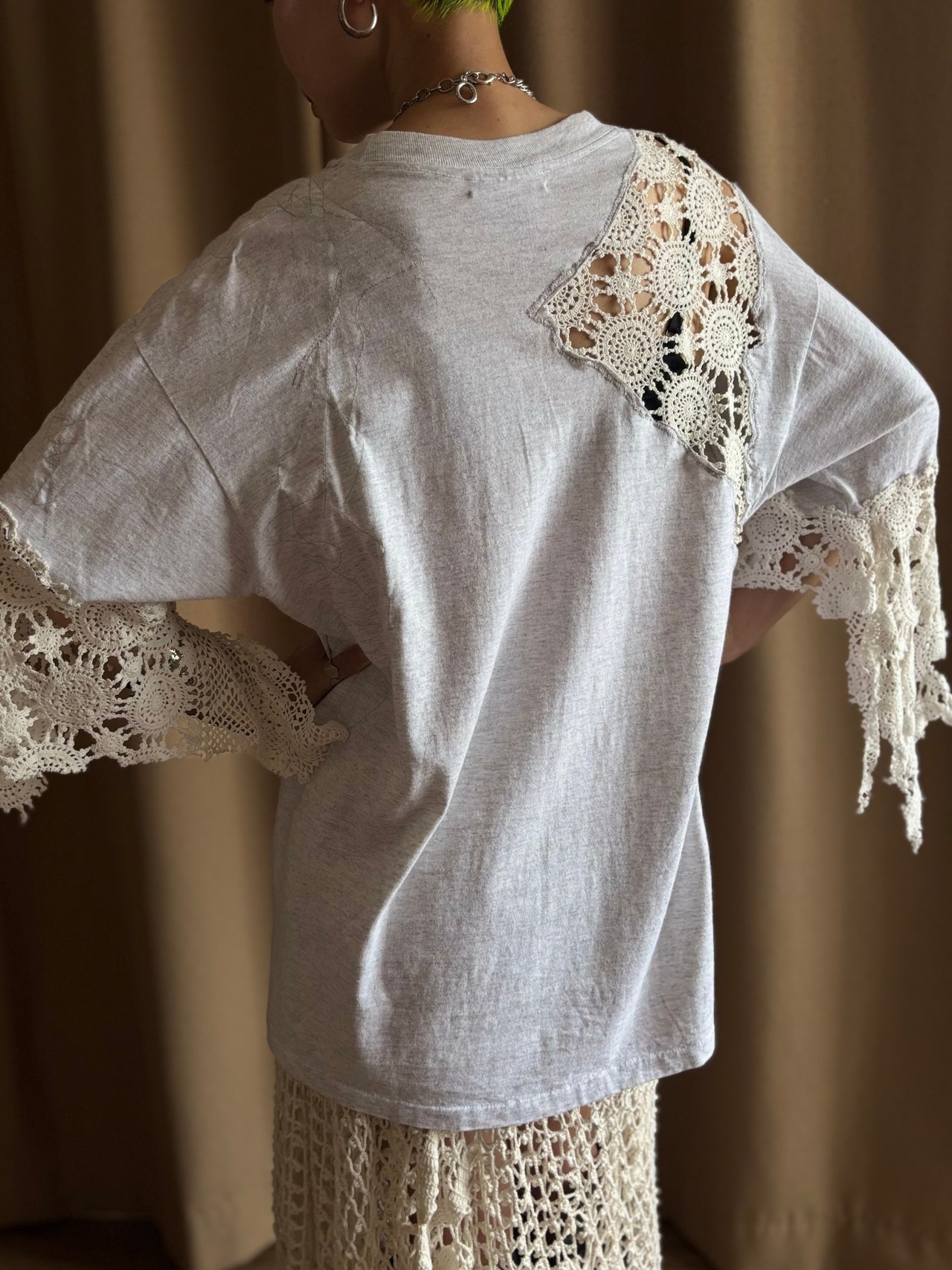crochet docking design remake t shirt-4756-6