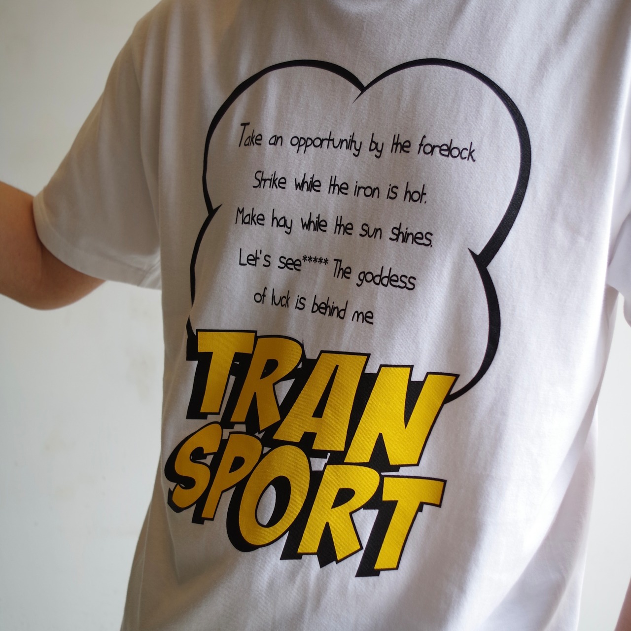 TRANSPORT GODDES OF LUCK T-SHIRT