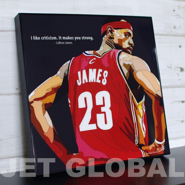 レブロン・ジェームズ/ LEBRON JAMES VER.2 / Lサイズ 52cm / PAPS_BA0008