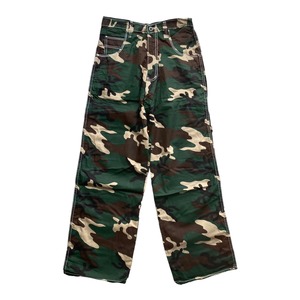 DEAD STOCK RUFF LIDERS CAMOUFLAGE  PAINTER PANTS