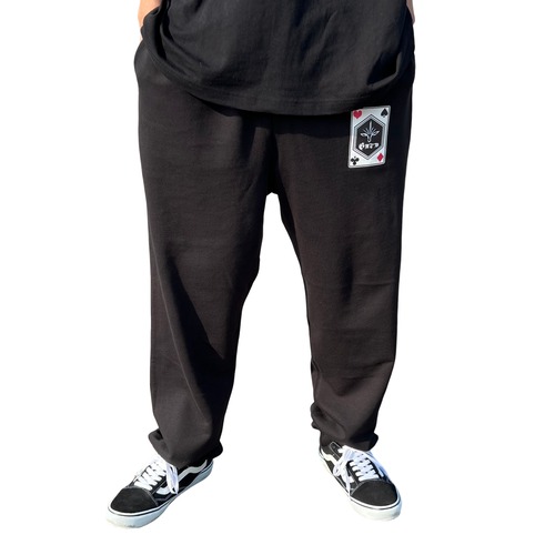 [GMTB] Sweat Pants (Black) / セットアップにもできるスウェットパンツ（オールシーズン対応）