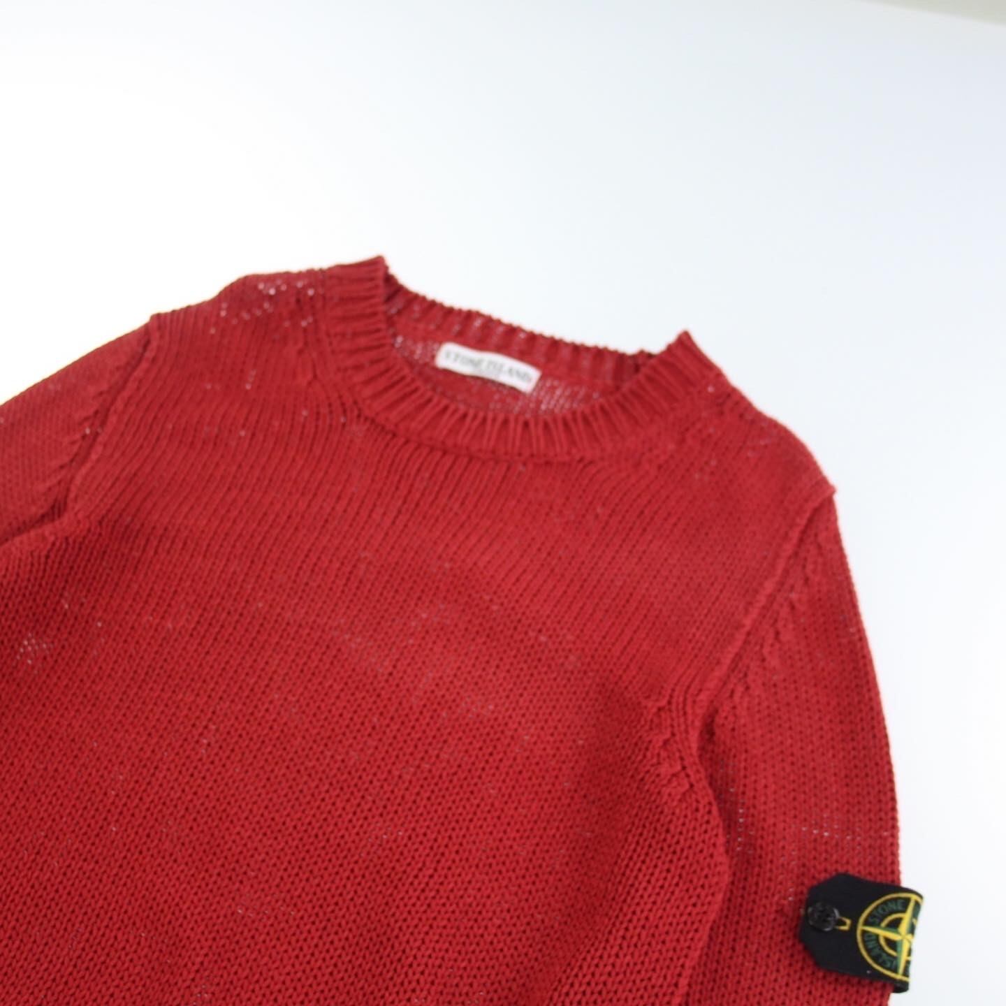 STONE ISLAND コットンニットセーター made in ITALY【FF-6384】 | cv