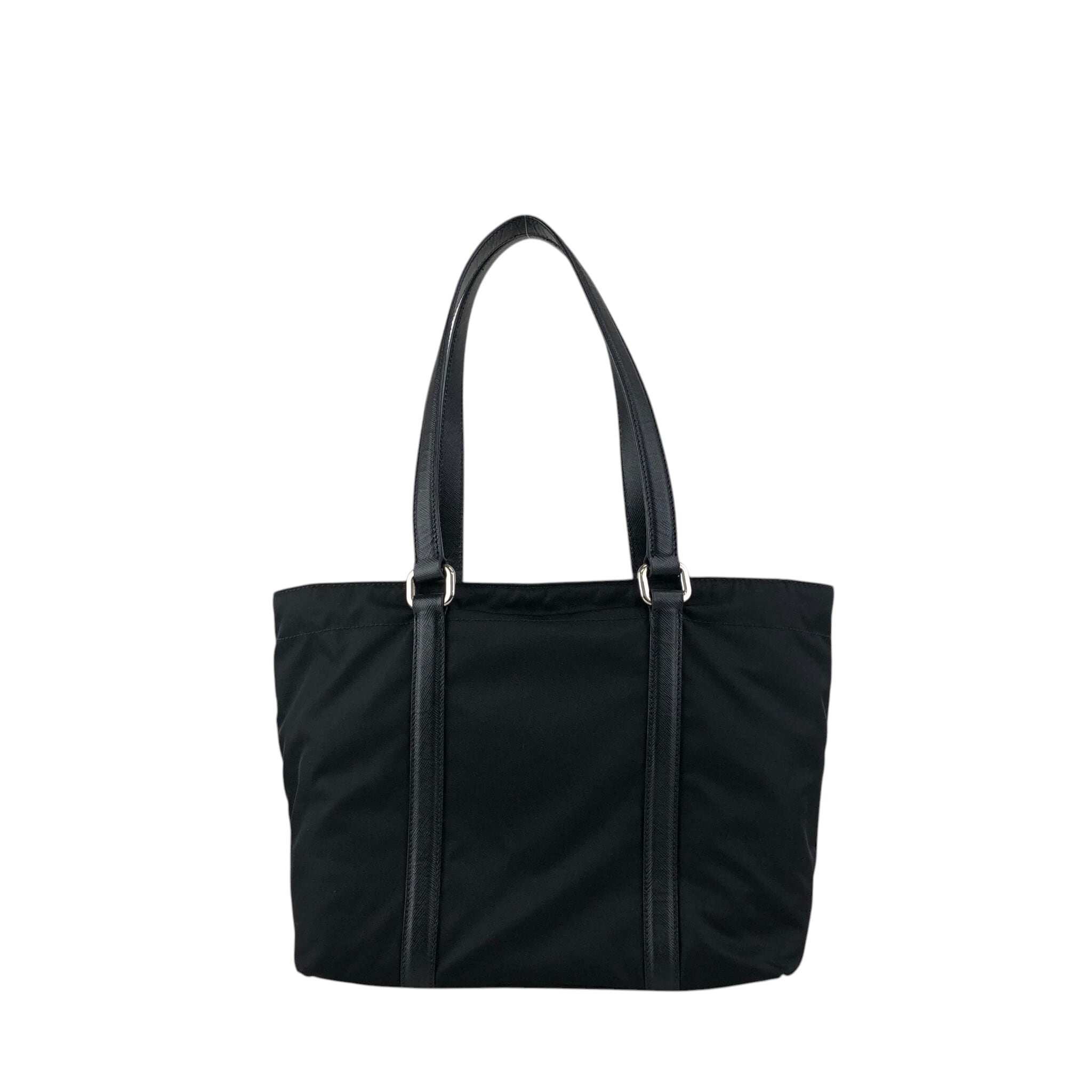PRADA プラダ ハンドバッグ ブラック トライアングルロゴ ナイロン