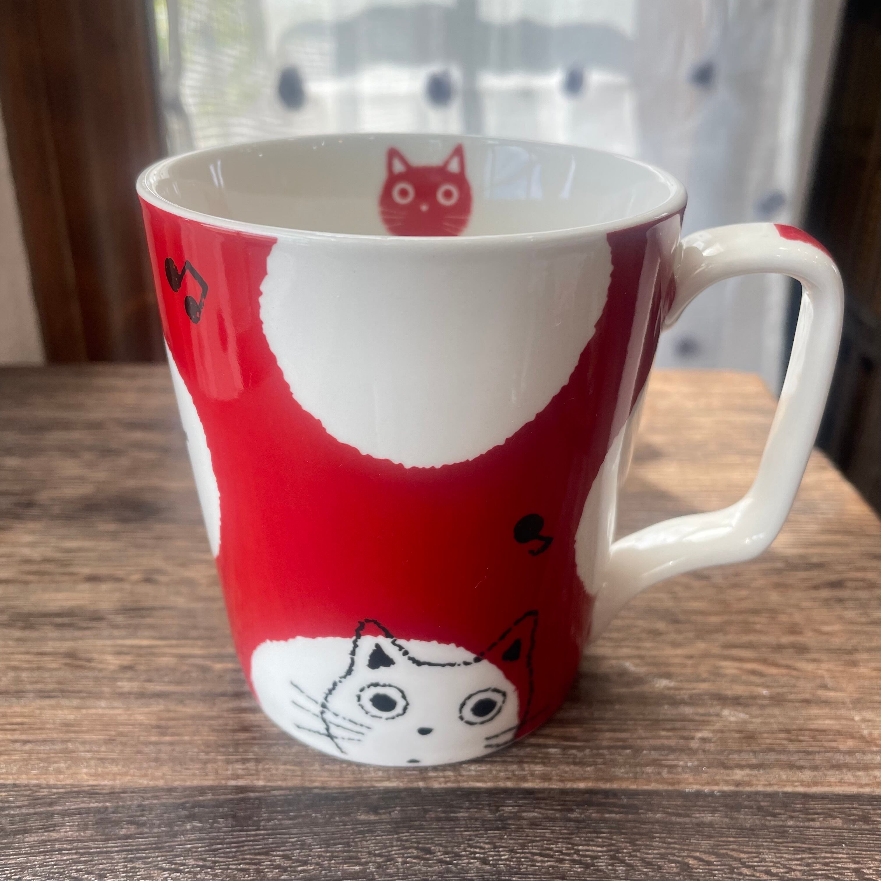 マグカップ| 猫 ねこ ネコ 猫雑貨 猫グッズ 猫柄 かわいい プレゼント 贈り物 おうち時間 おうちカフェ