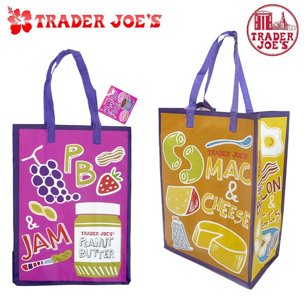 TRADER JOE'S】 トレーダージョーズ エコバッグ COMFORT FOOD