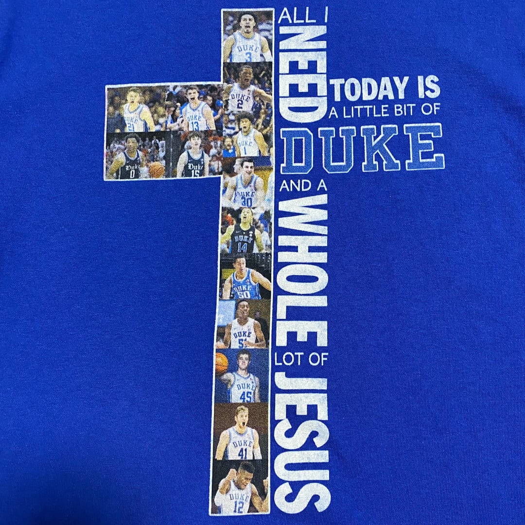 デューク大学 バスケ プリント カレッジTシャツ GILDAN | am3:41 - NBA