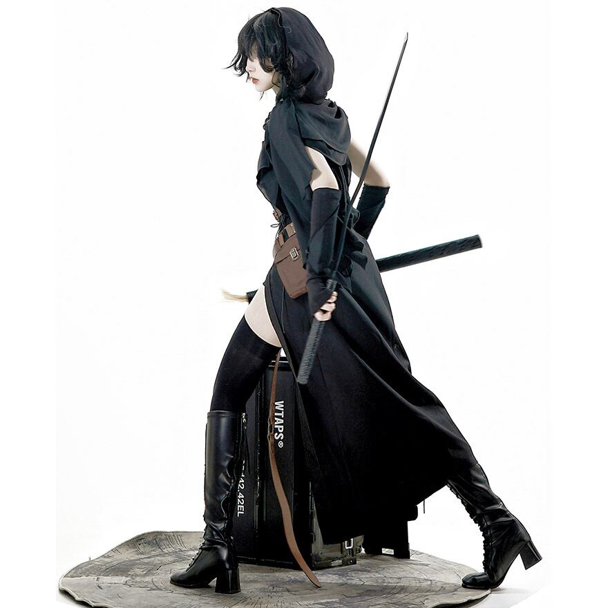 スチームパンク ロリパン コスプレ衣装 ハロウィン 5点セット