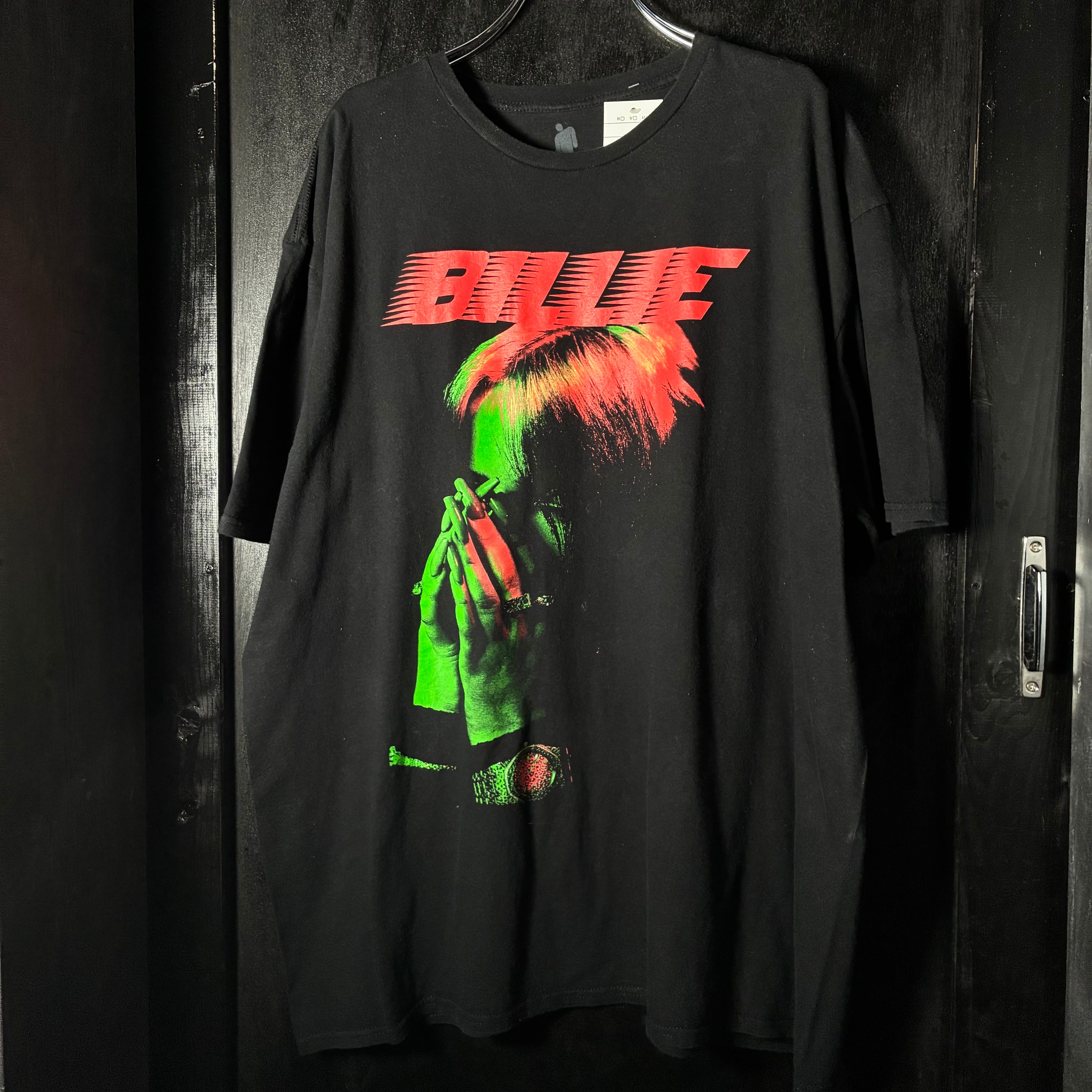 BILLIE ILISH ビリーアイリッシュ ミュージックTシャツ 黒 | 古着屋