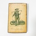 Vintage Wood Wall Plaque Made In France