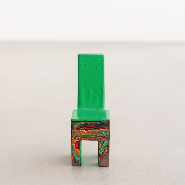 HATTORI KOUHEI ​/ color sclupture #07　mini chair 5