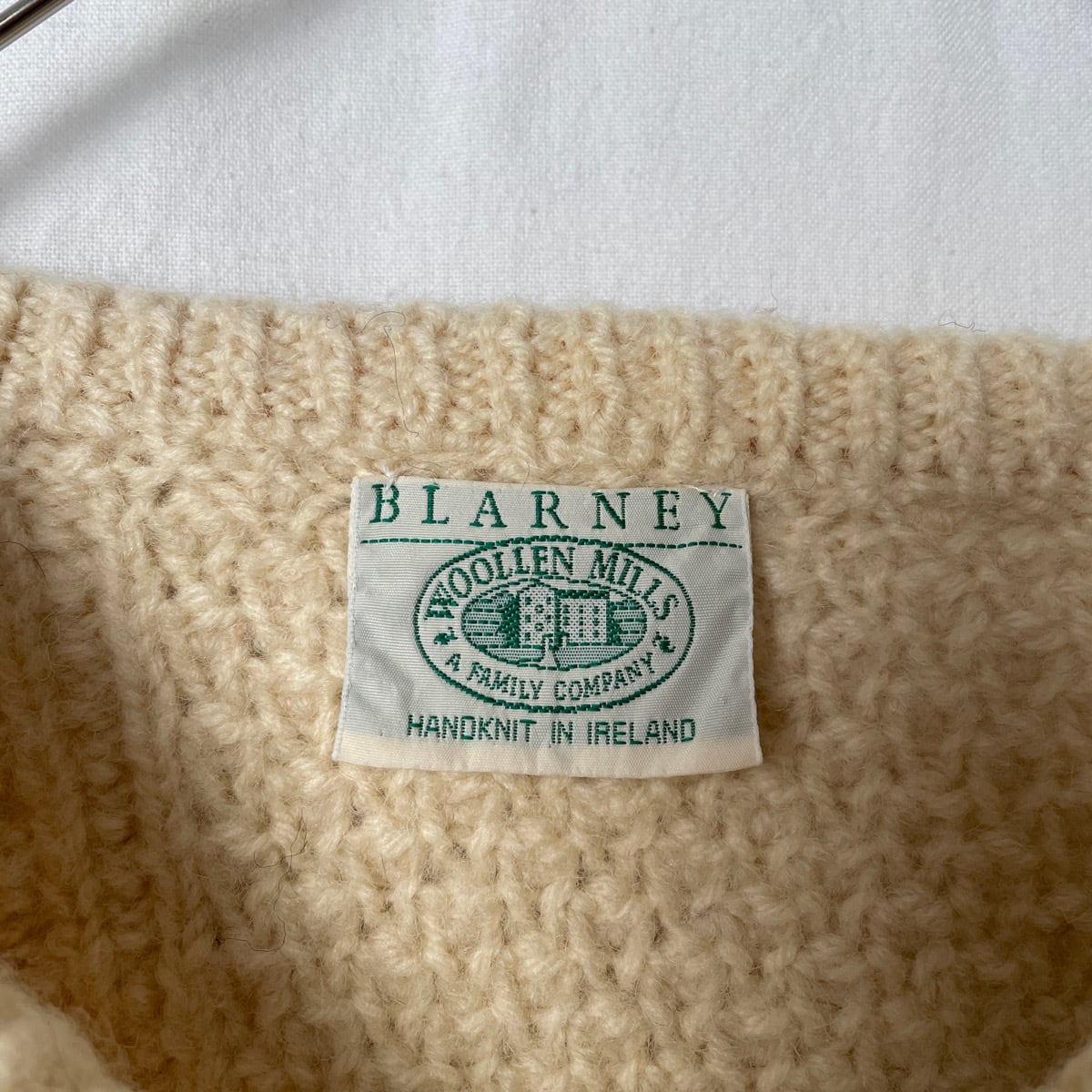 BLARNEY フィッシャーマン アランニットセーター アイルランド製 メンズXL /eaa365726