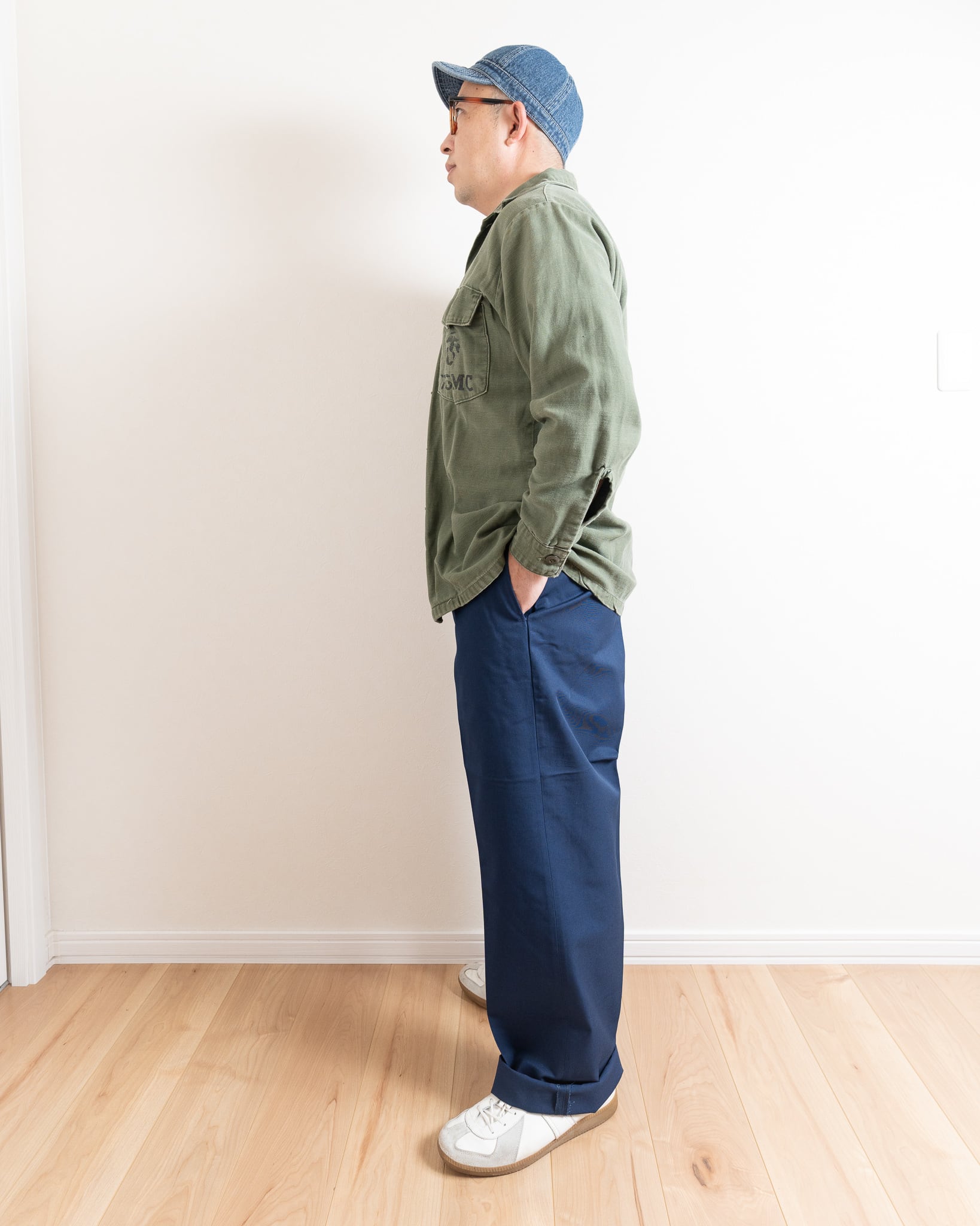 DEADSTOCK】 U.S.NAVY Utility Trousers アメリカ海軍 ...