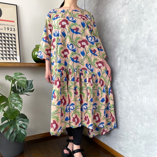 フィッシュテールロングワンピース＜GIM/305 ・ピンク＞