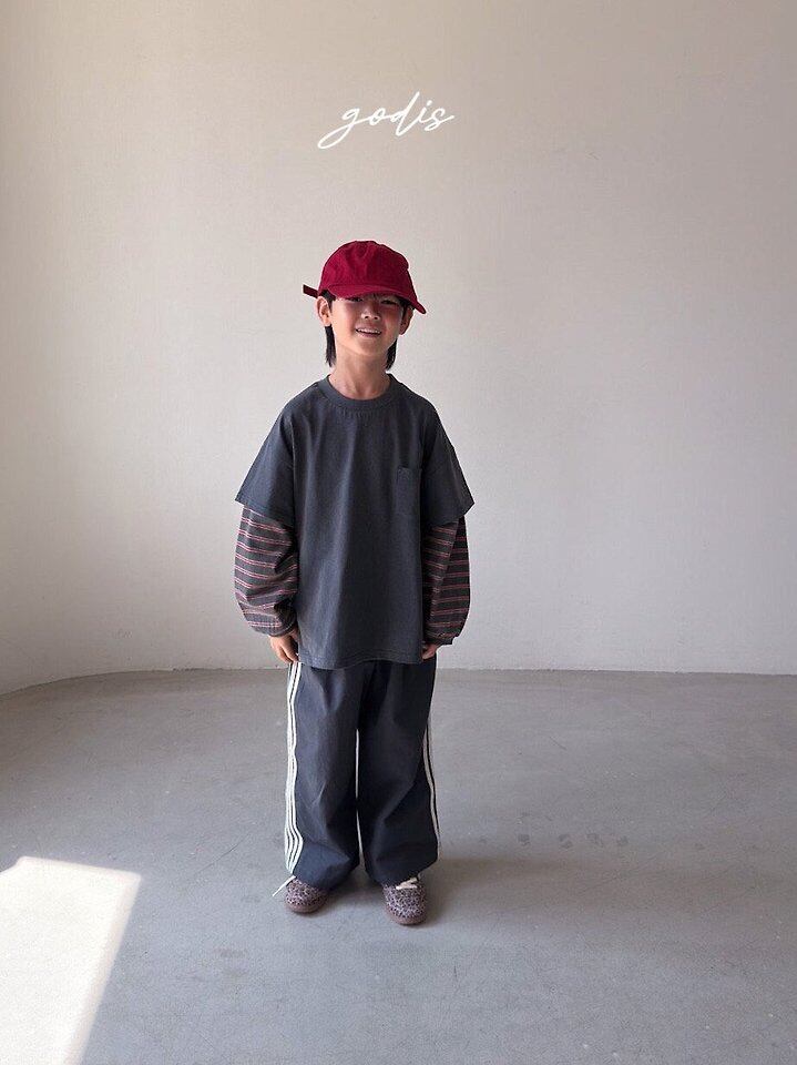 フォートラックパンツ S,M,L,XL / Godis 26autumn / 韓国子供服
