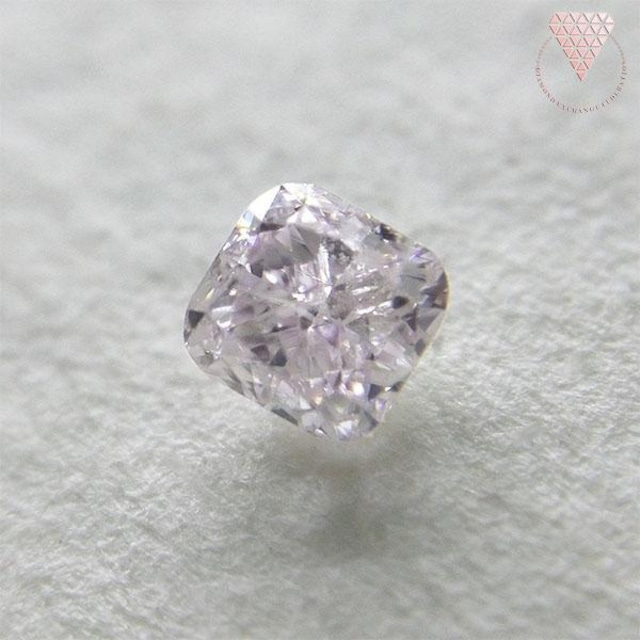 0.132 ct Ｌ. Pur. Pink 天然 ピンク ダイヤモンド