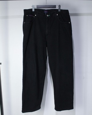 【Caka BLACK】“TOMMY JEANS” Loose Black Denim Pants