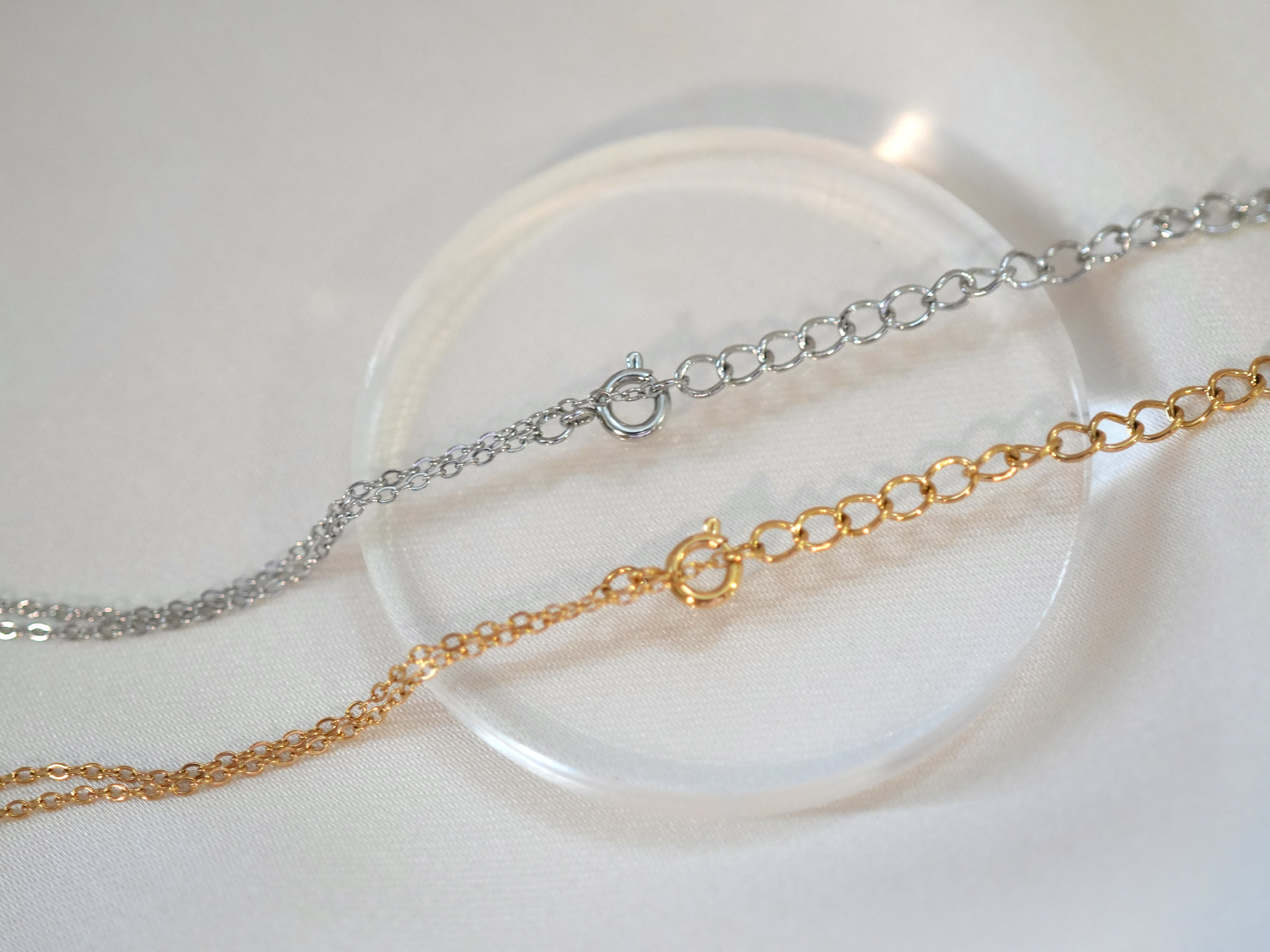 fifth mini dia necklace | mimi accessory / 錆びにくい高品質
