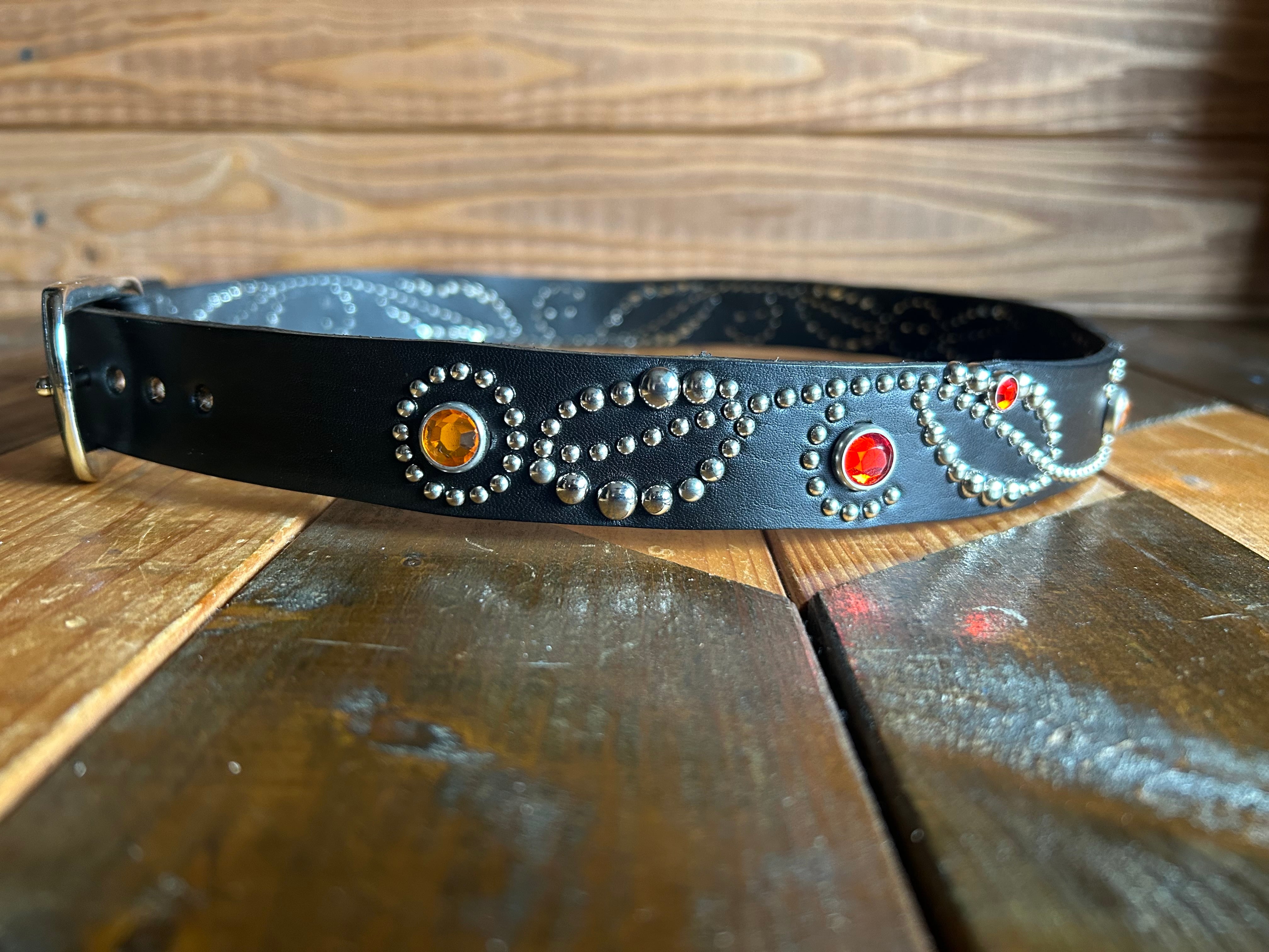 フルスタッズベルト(3cm幅)futaba | ezulakeworks