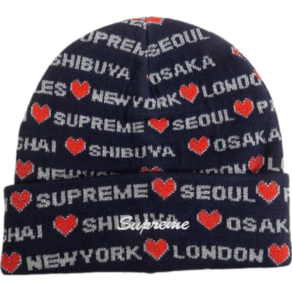 Size【フリー】 SUPREME シュプリーム 24AW Hearts Beanie Navy