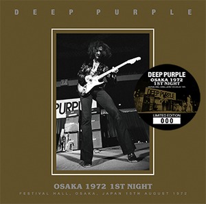 NEW DEEP PURPLE  OSAKA 1972 1ST NIGHT 2CDR  Free Shipping　Japan Tour