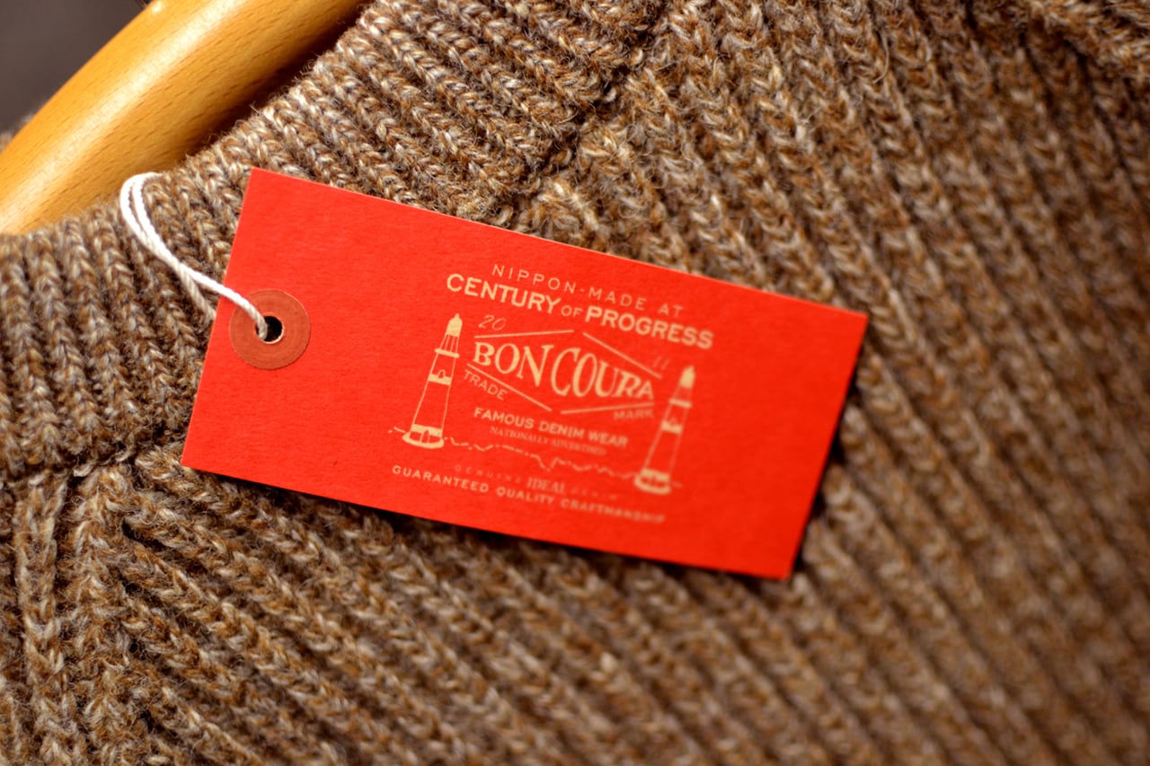 BONCOURA（ボンクラ）フィッシャーマンセーター | KURA