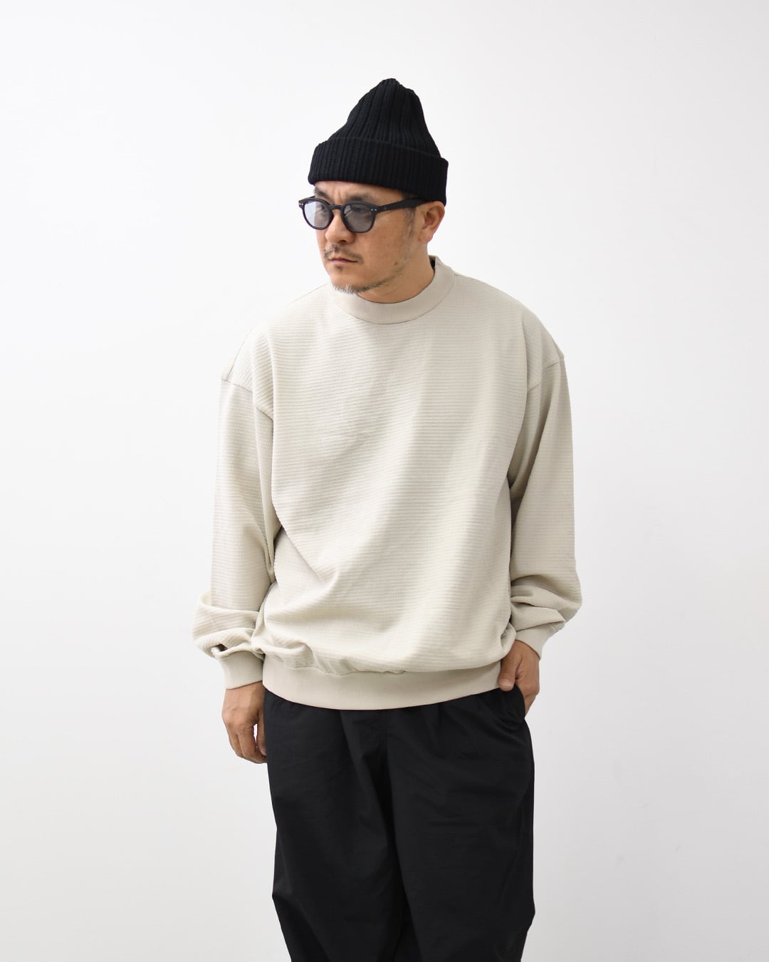 THE NORTH FACE [ザ・ノース・フェイス正規代理店] L/S Ripple Knit