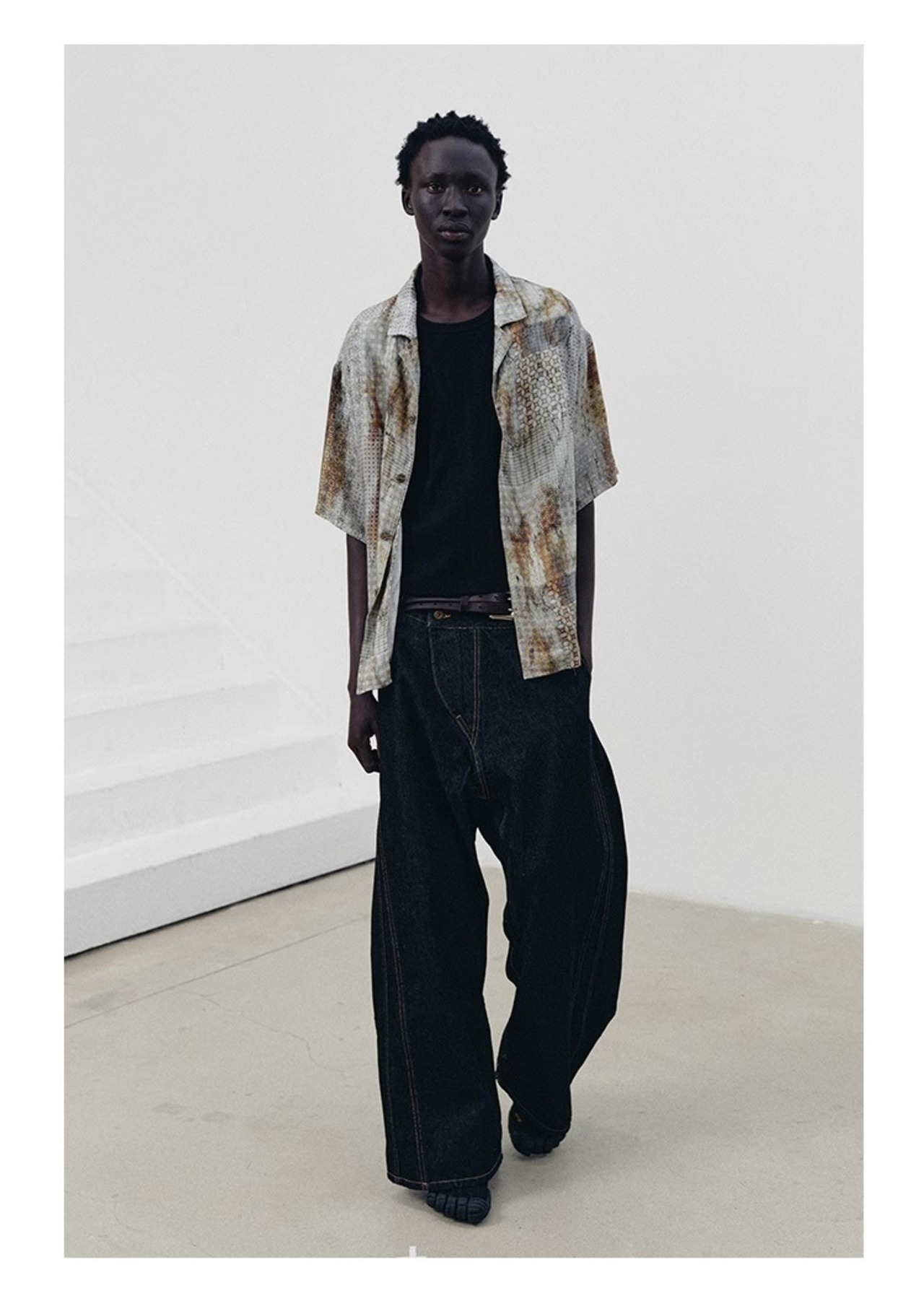 NOT UGLY Botanical Silk Short Shirt