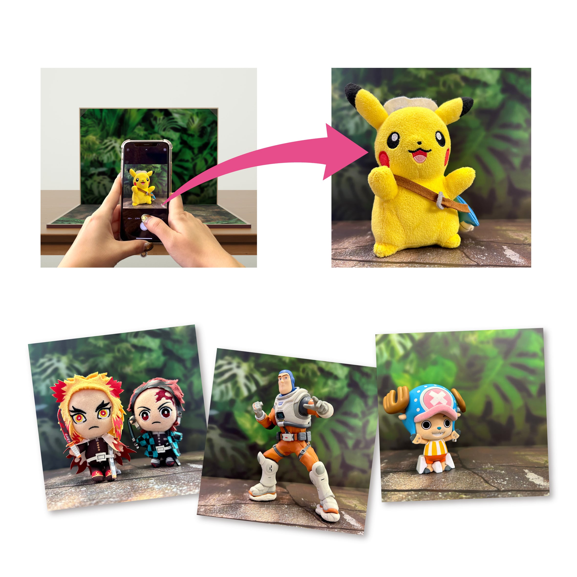 フィギュア用撮影ブースセット013（figure photo booth set 013