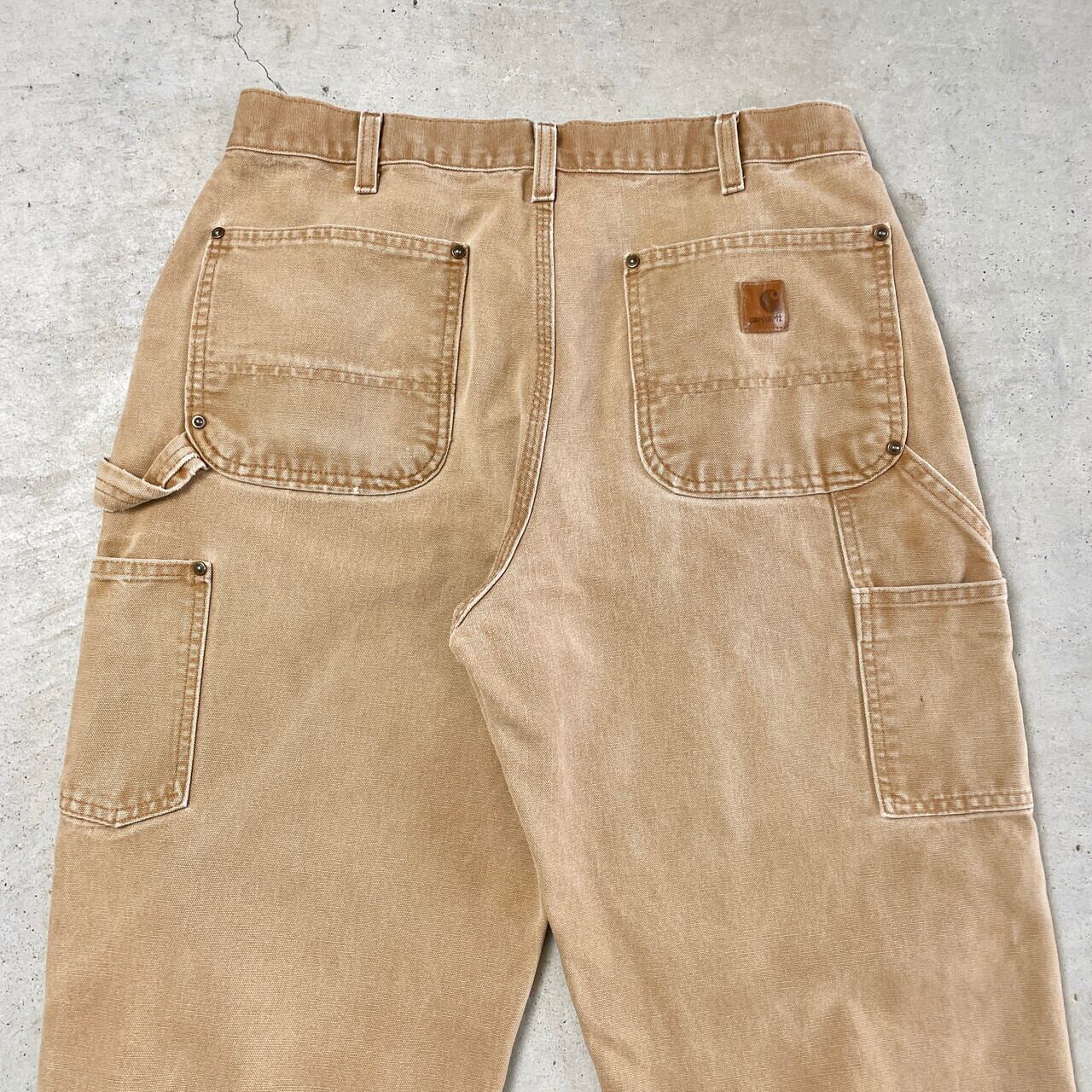 00年代 Carhartt カーハート ダック地 ダブルニー ペインターパンツ 
