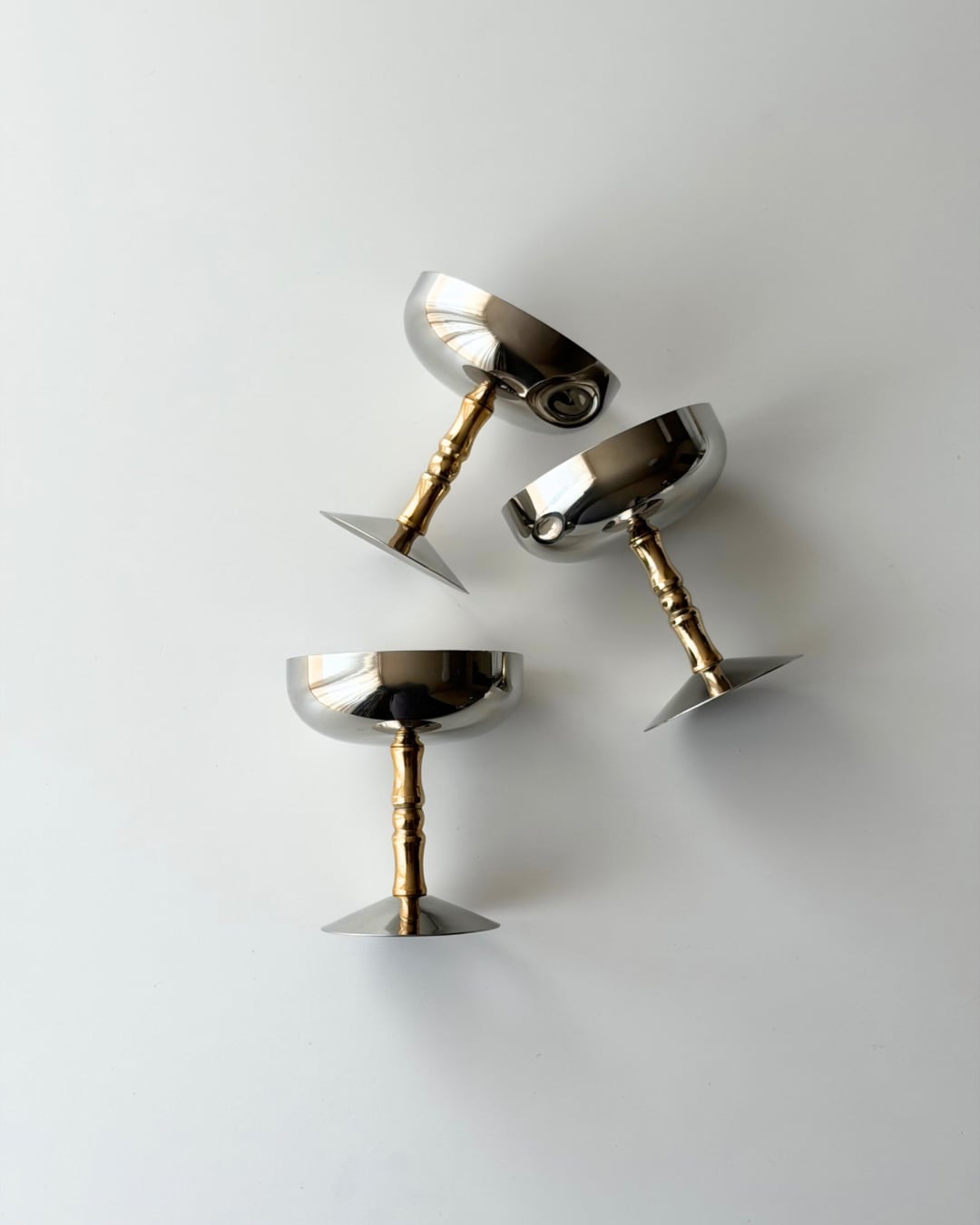 vintage Italian stainless steel cups / アイスクリームカップ (在庫:6点)