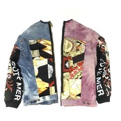 着物デニムジャケットSLEEVE KIMONO DENIM JACKET sleevekimonojk18