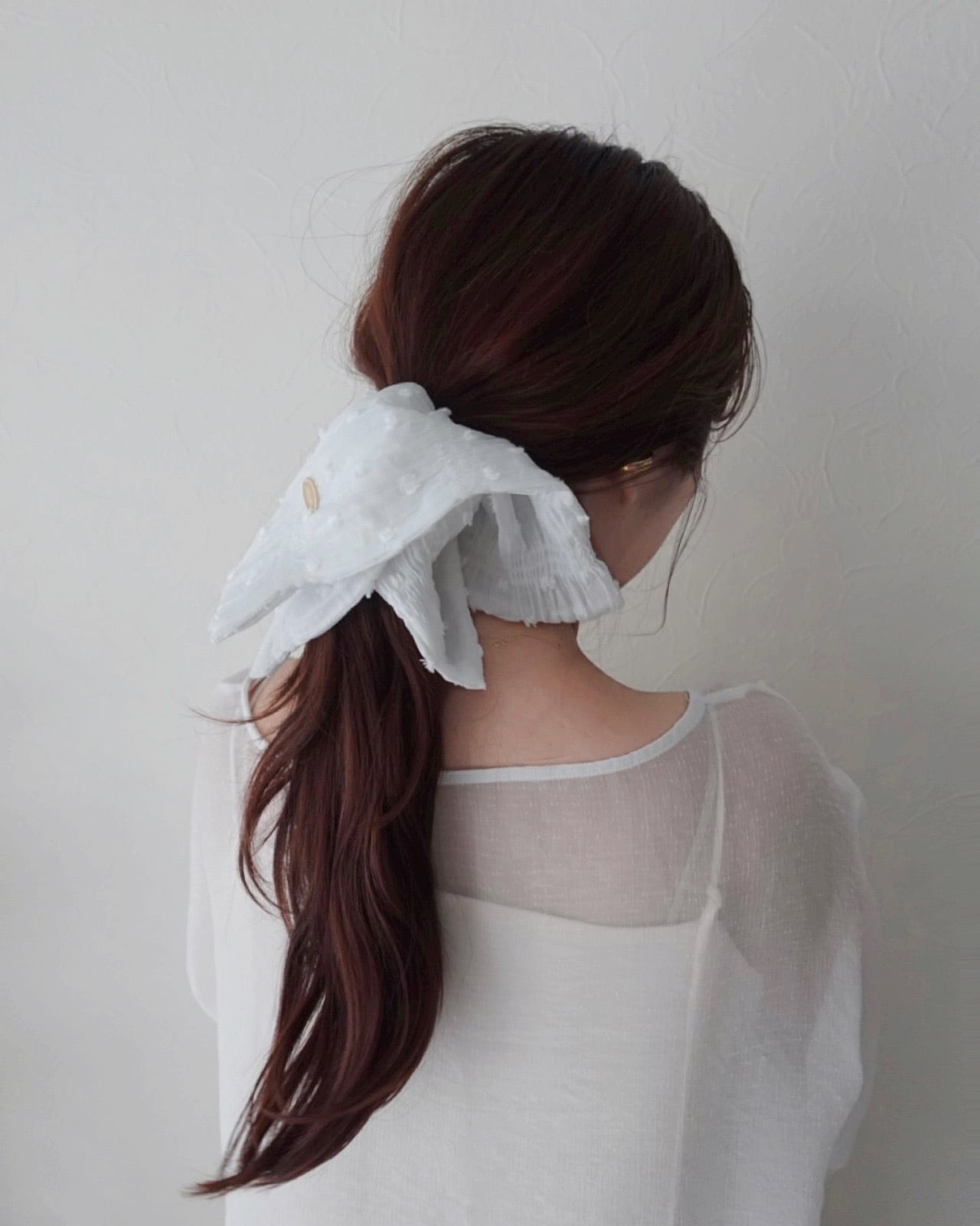 onéu square scrunchie