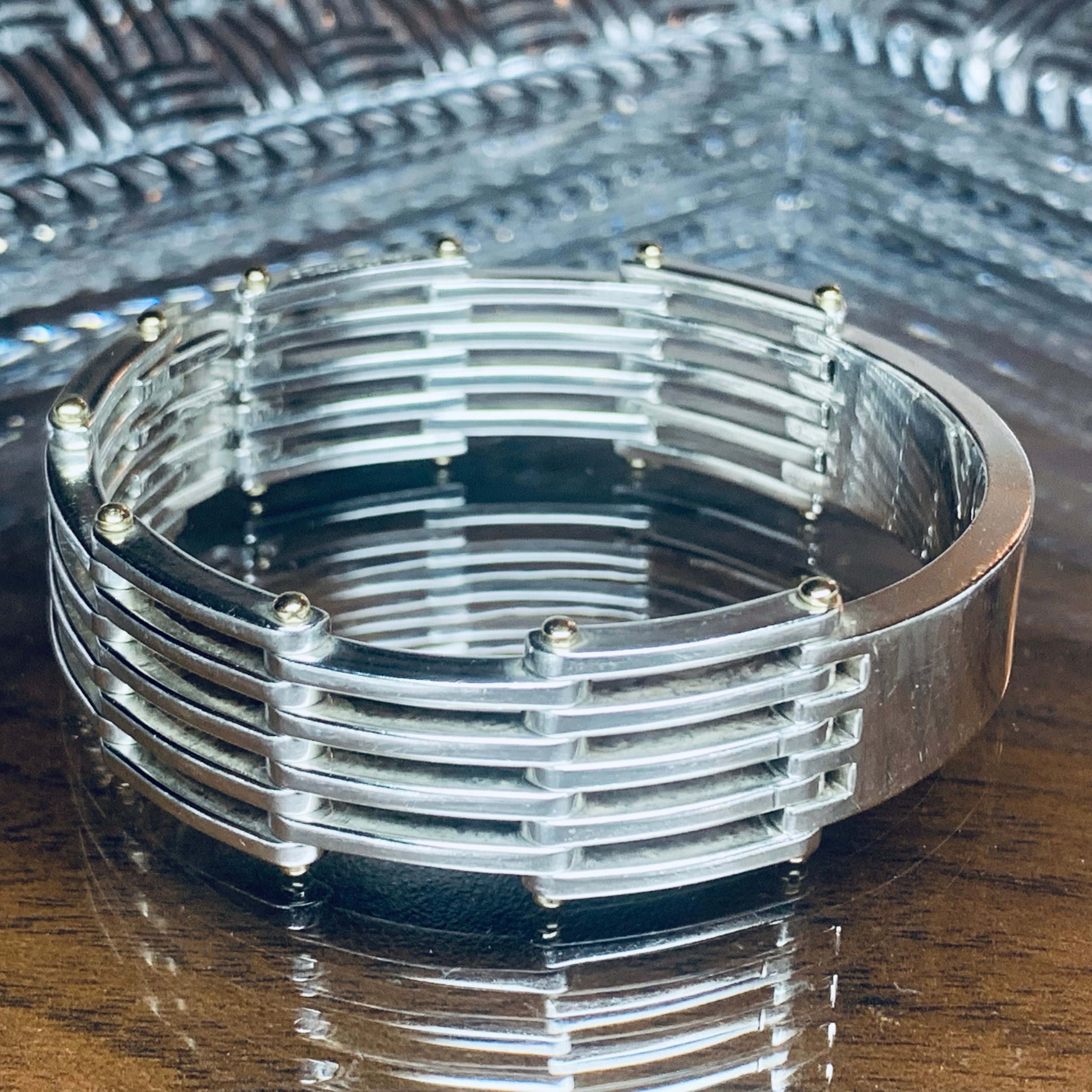 OLD TIFFANY & CO. Gate Link ID Bracelet Sterling Silver | オールド  