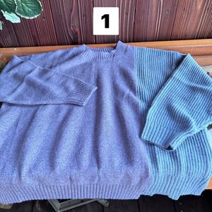 アシメニットプルオーバー